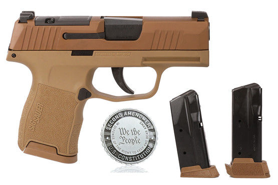 Sig Sauer P365 Lipsey’s Exclusive 9mm Pistol has an optic-ready slide